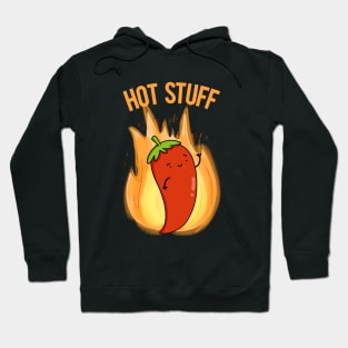 Hot Stuff Cute Chili Pun Hoodie